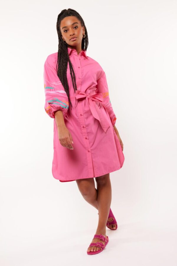 Arlea Dress Super Pink