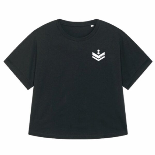 Oversized Shirt Brand Logo Black