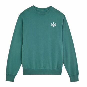 Sweater Brand Logo Vintage Green