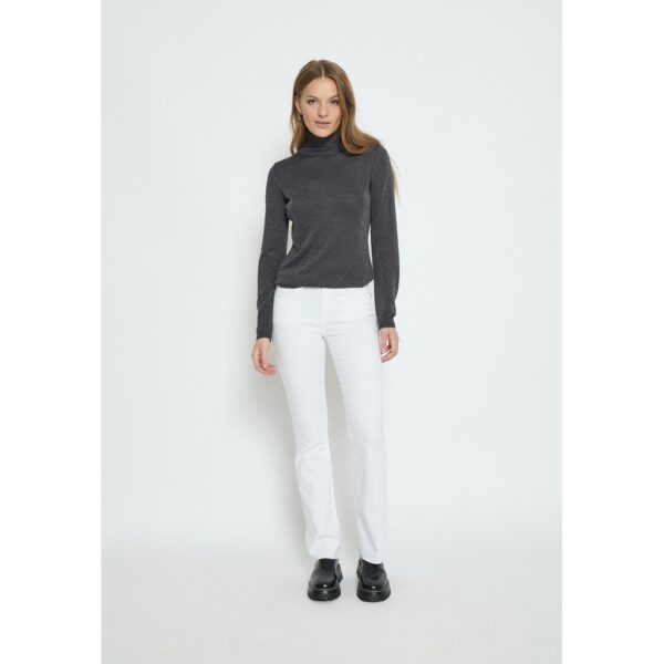 Lania Roll Neck Pullover Iron Grey