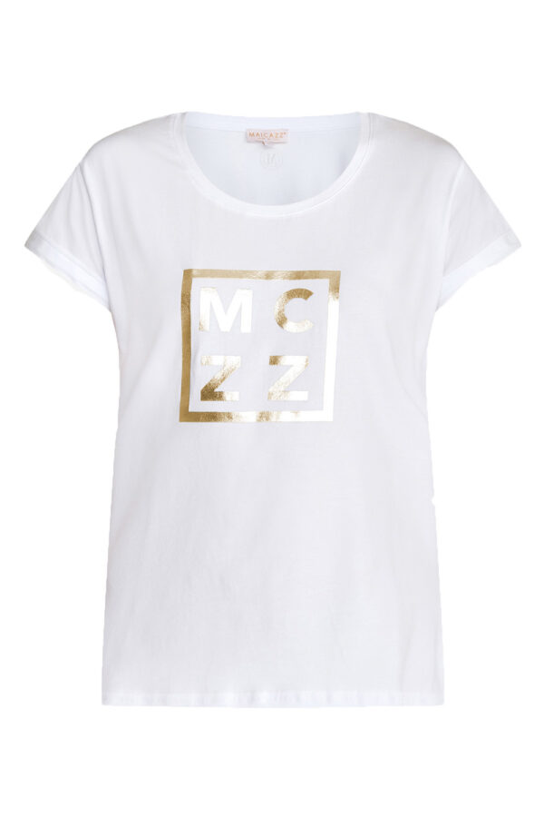 Onora T-Shirt Offwhite/Gold
